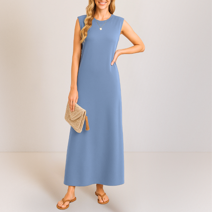 Emma™ | Elegante Lange Anti-Kreuk Jurk