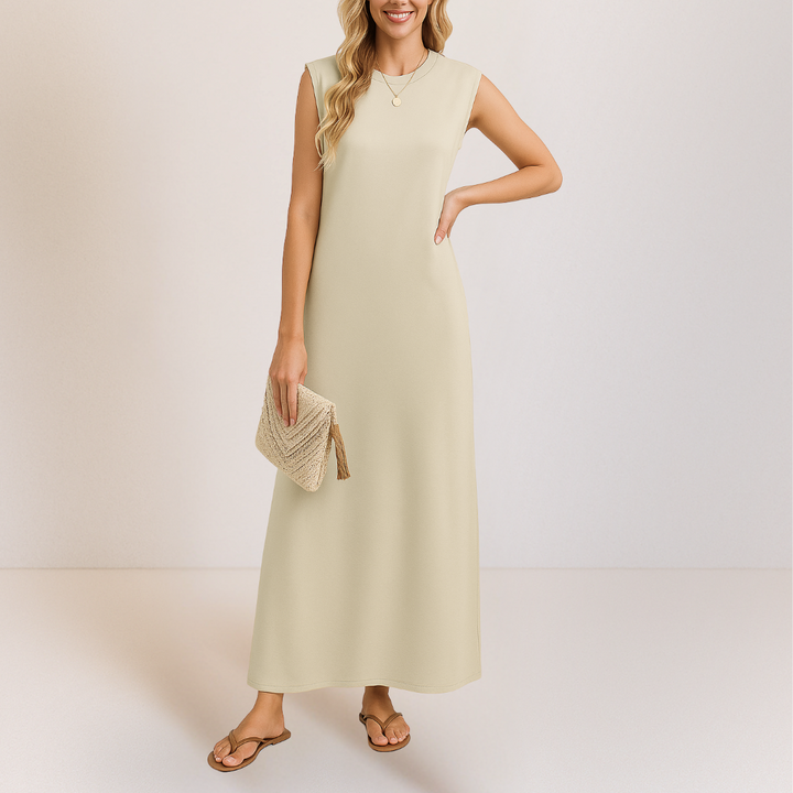 Emma™ | Elegante Lange Anti-Kreuk Jurk