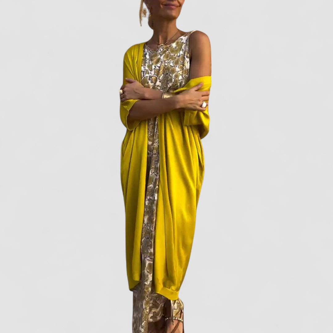 JULIA™ | Melanie - Elegant klänning med väst