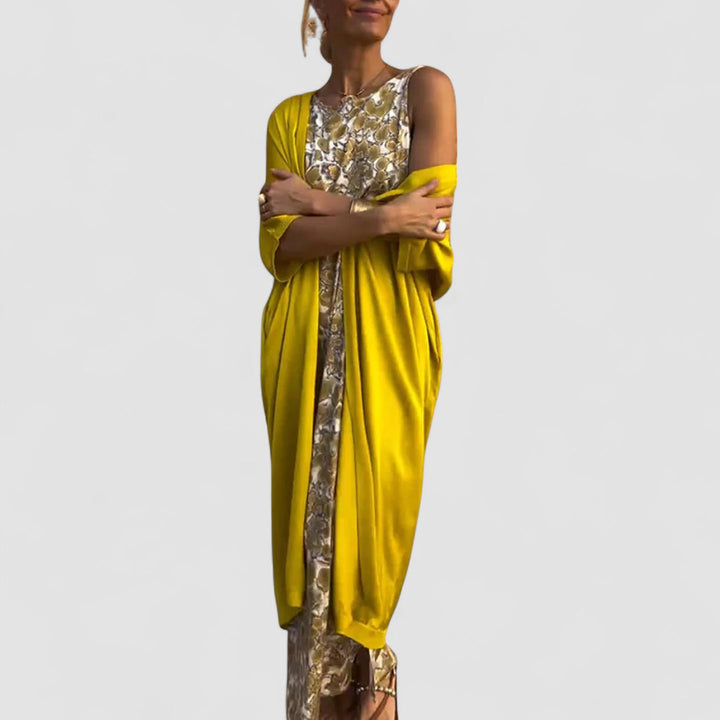 JULIA™ | Melanie - Elegant klänning med väst