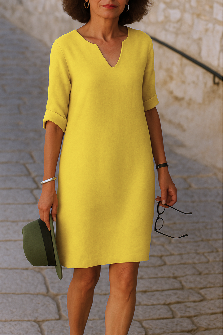 Ria™ | Elegante V-hals jurk