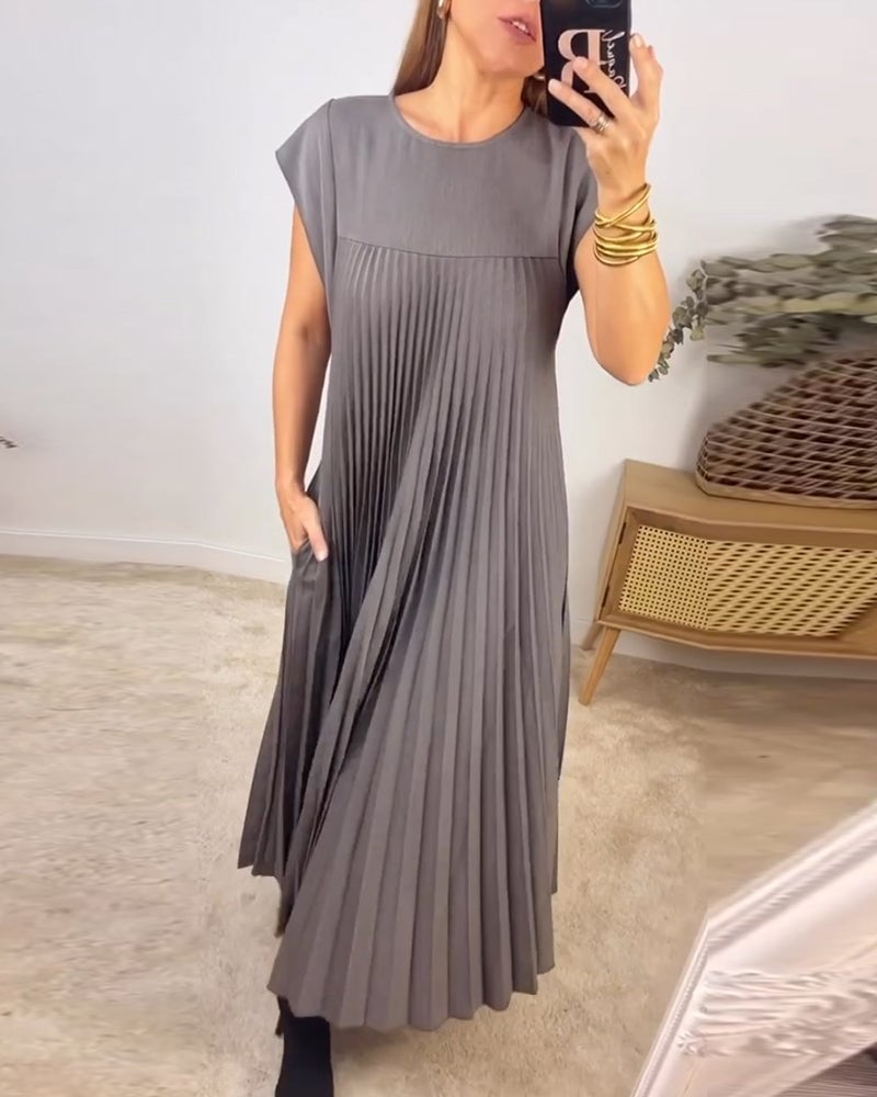 Joyce™ | Elegant Geplooide Jurk