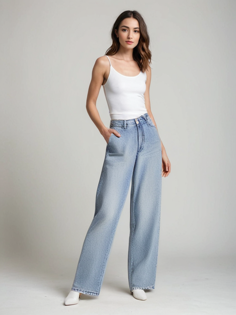 JULIA™ | Jean Patchwork Zerstört