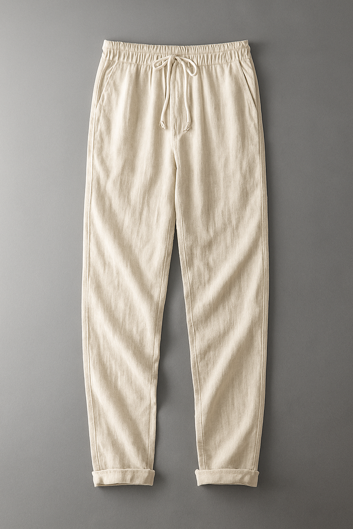Preston - Stijlvolle linnen broek