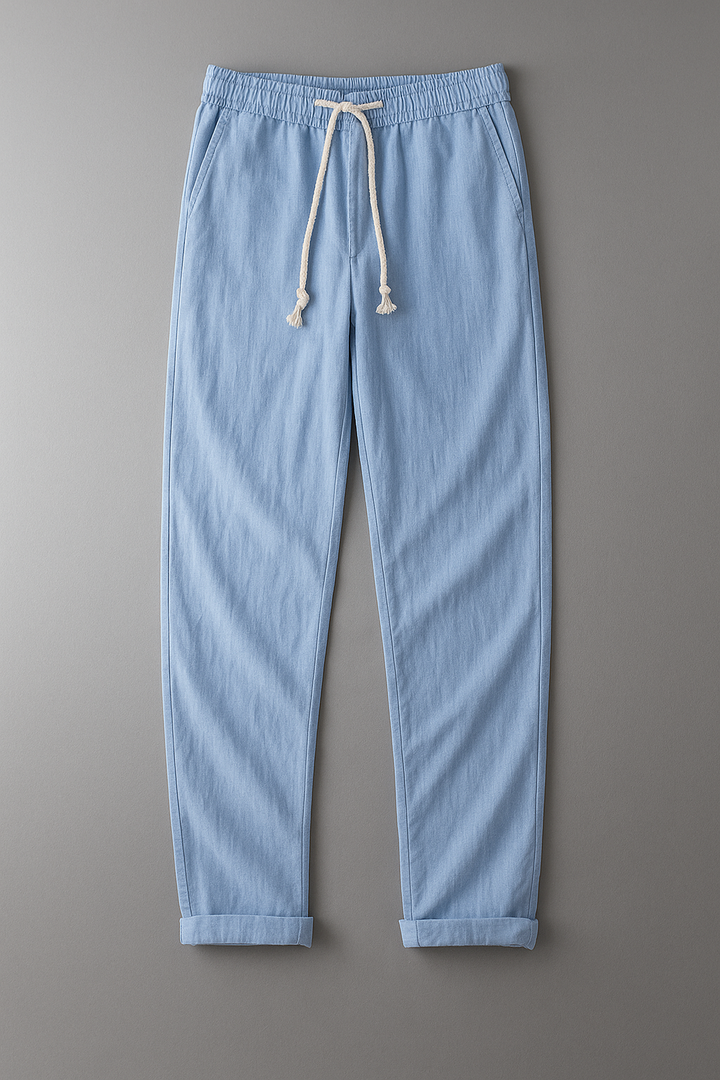 Preston - Stijlvolle linnen broek