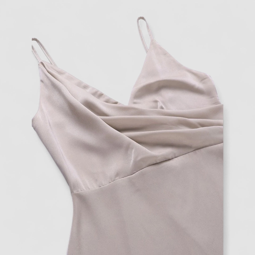 JULIA™| Aneta - Satinklänning