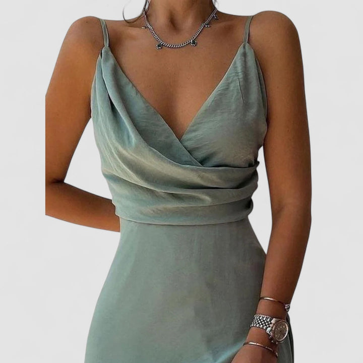 JULIA™| Aneta - Satinklänning