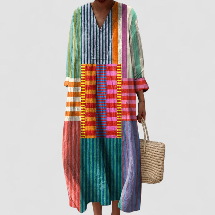 JULIA™ | Ottilie - Geometrisk klänning