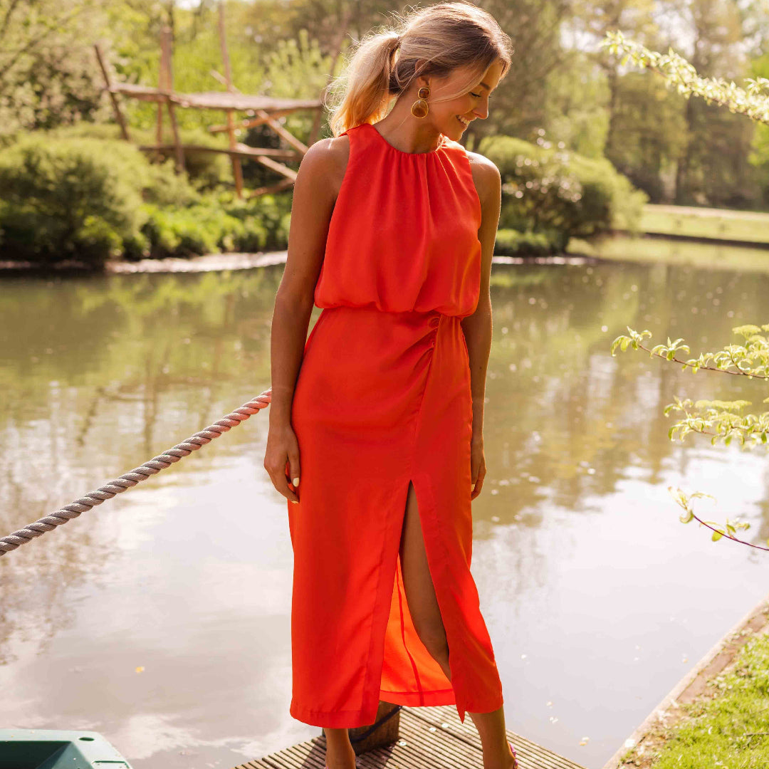 Sara™  | Elegante Midikleed