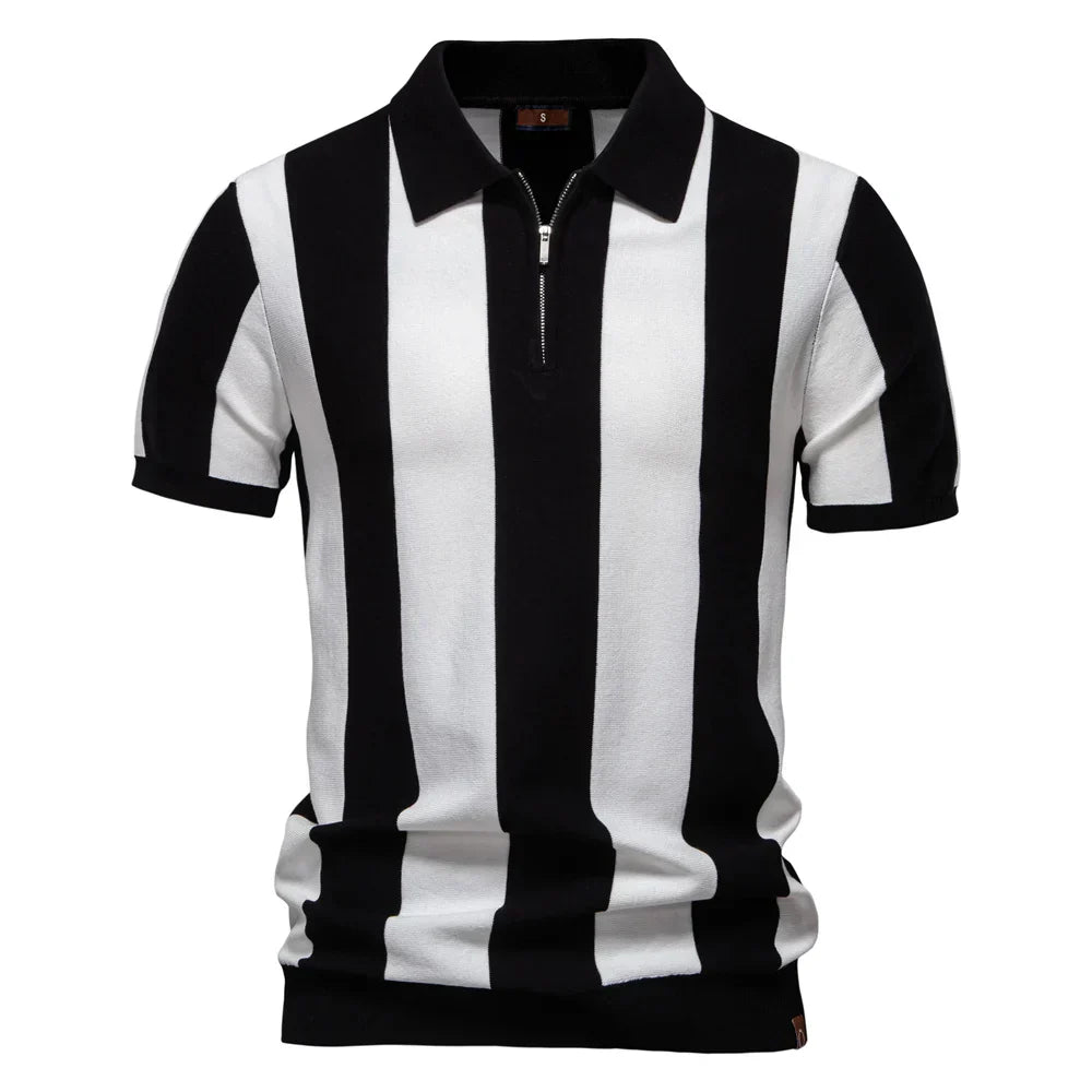 Casual gestreept poloshirt