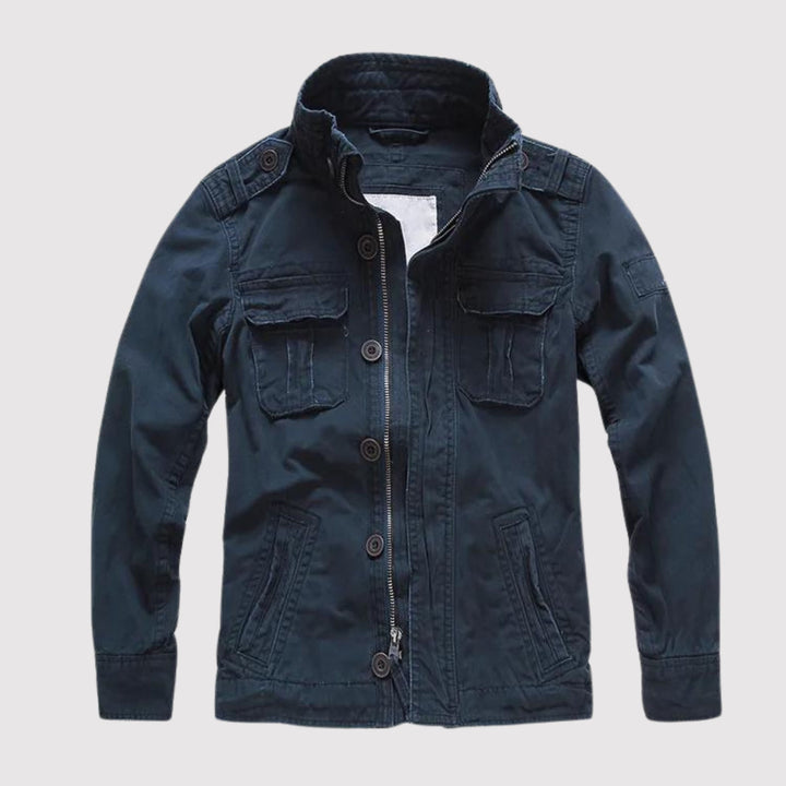 Clark - Retro spijkerjack met meerdere zakken