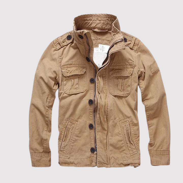 Clark - Retro spijkerjack met meerdere zakken