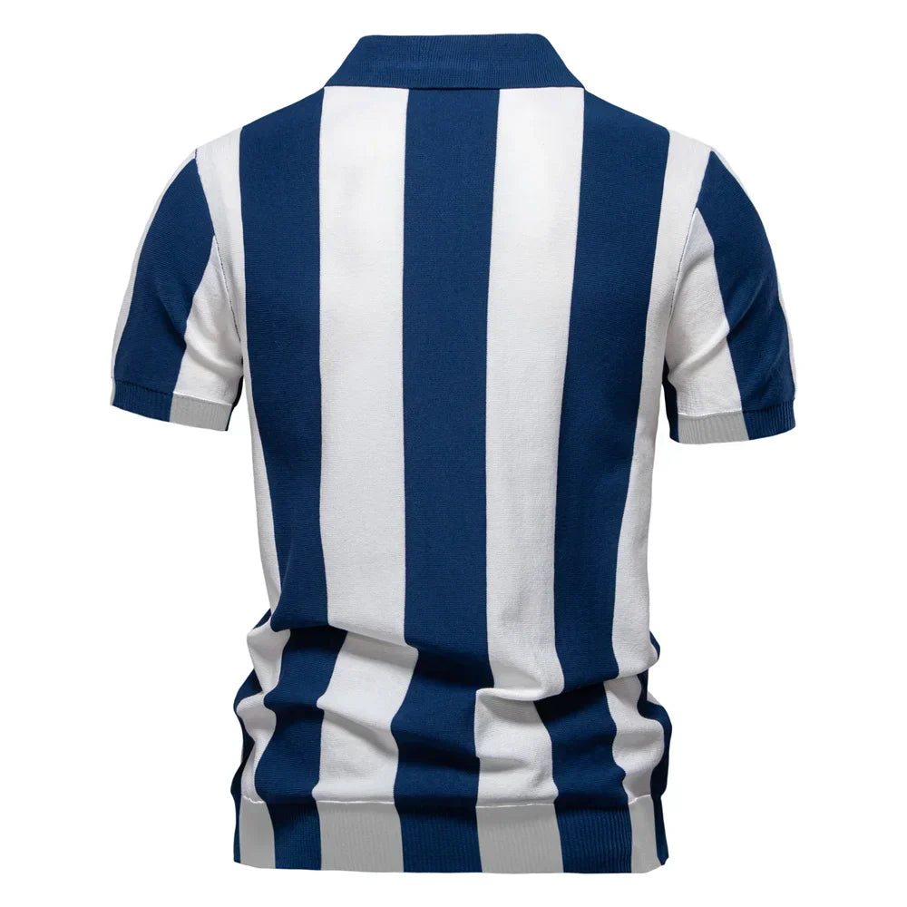 Casual gestreept poloshirt