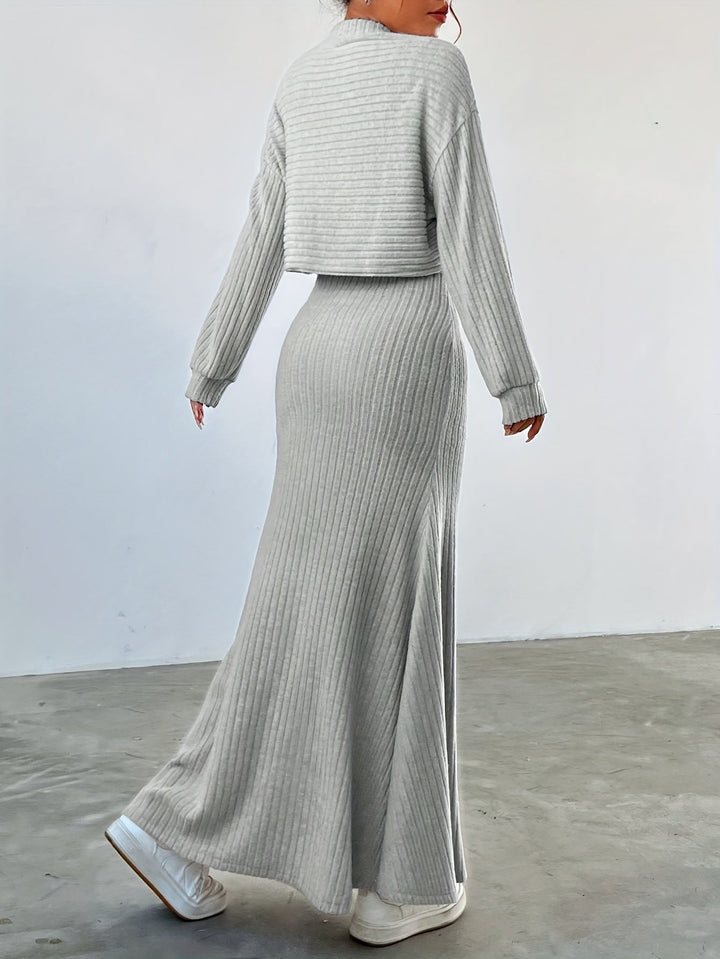 JULIA™ | Avslappnad klänning för kvinnor + Gratis tröja