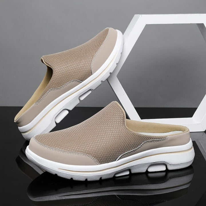 Herman - Comfortabele Heren-Slippers met Ademend Materiaal