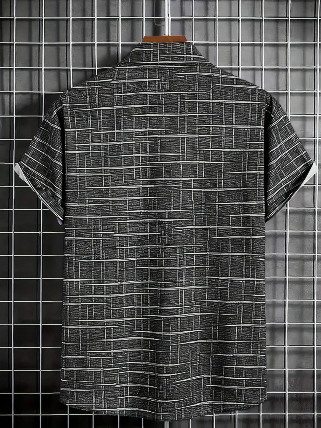 Lenoir™ | Elegant gestreept en geruit overhemd
