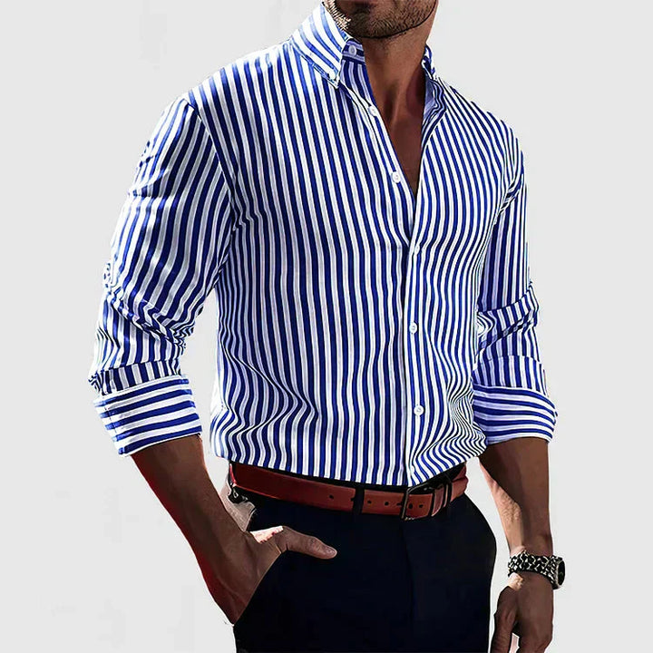 Lenoir™ | Vertrouwen Gestreept Shirt