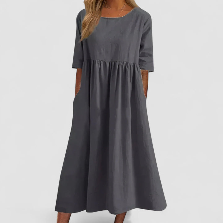 JULIA™ | Pocketklänning i bomull