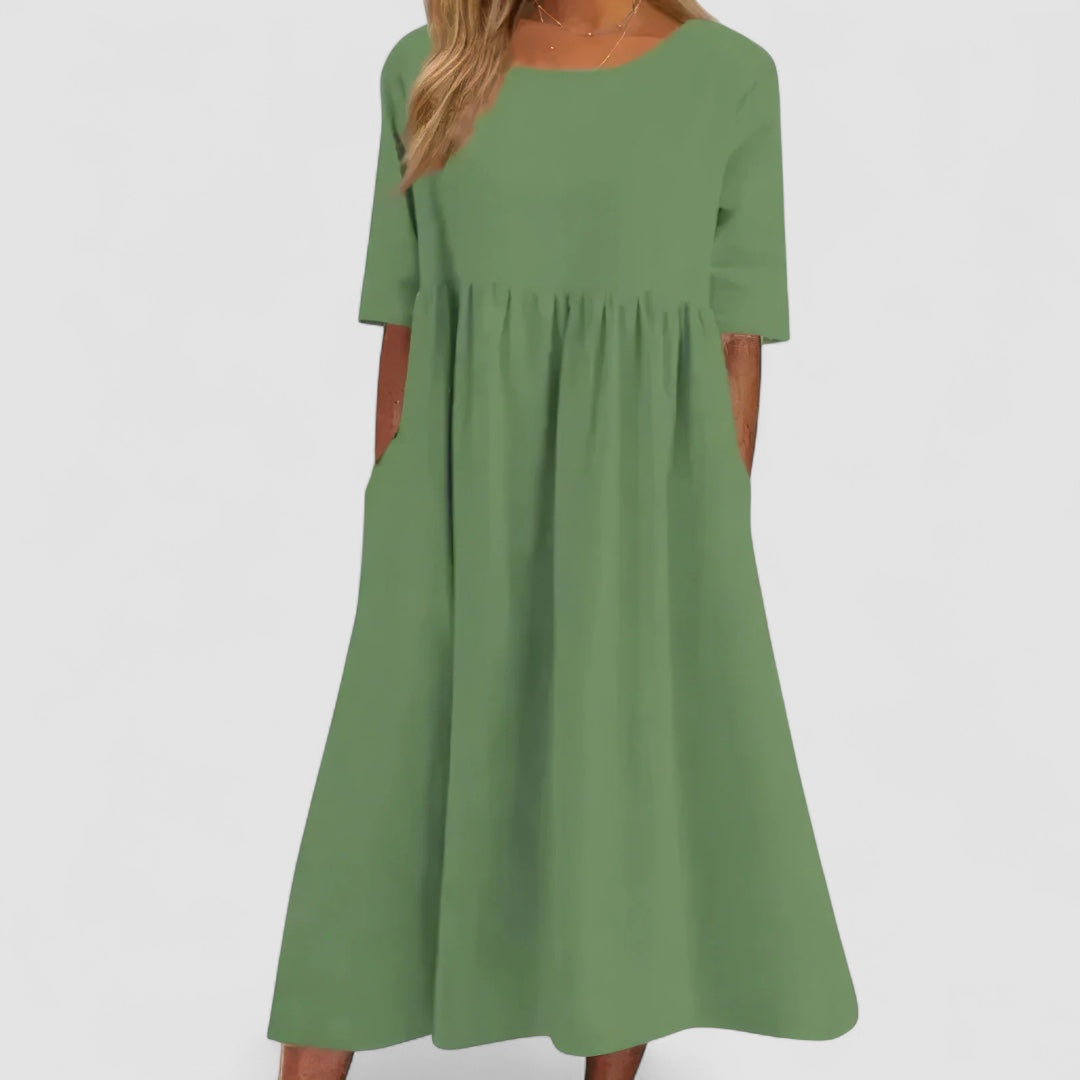 JULIA™ | Pocketklänning i bomull