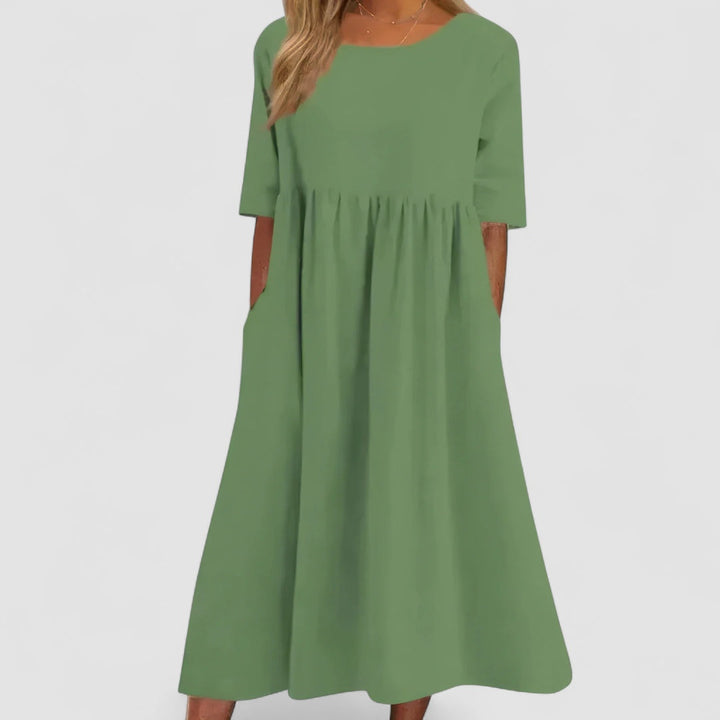 JULIA™ | Pocketklänning i bomull